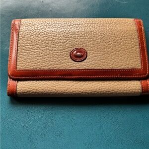 Dooney & Bourke wallet with check book holder